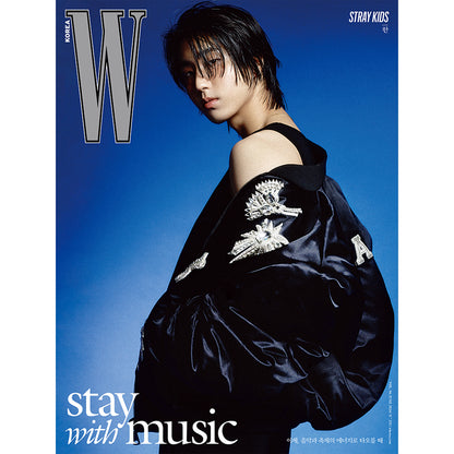 W KOREA 'JUNE 2024 - STRAY KIDS' J VERSION COVER