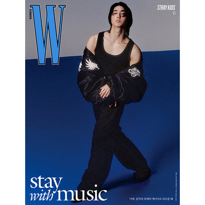 W KOREA 'JUNE 2024 - STRAY KIDS' K VERSION COVER