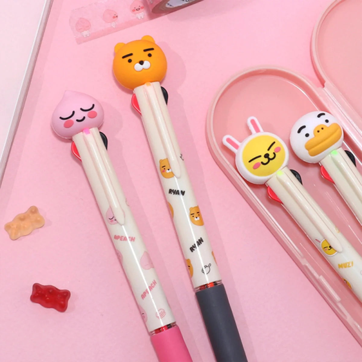 KAKAO FRIENDS FIGURE 4 COLORS MULTI COLOR PEN DETAIL 02