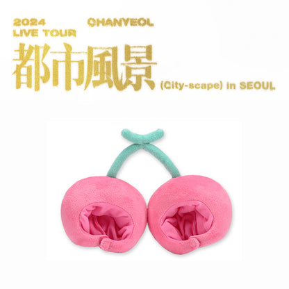 CHANYEOL 2024 LIVE TOUR '都市風景 (CITY-SCAPE)' MD 10CM KEYRING CHAIN HAT VERSION COVER