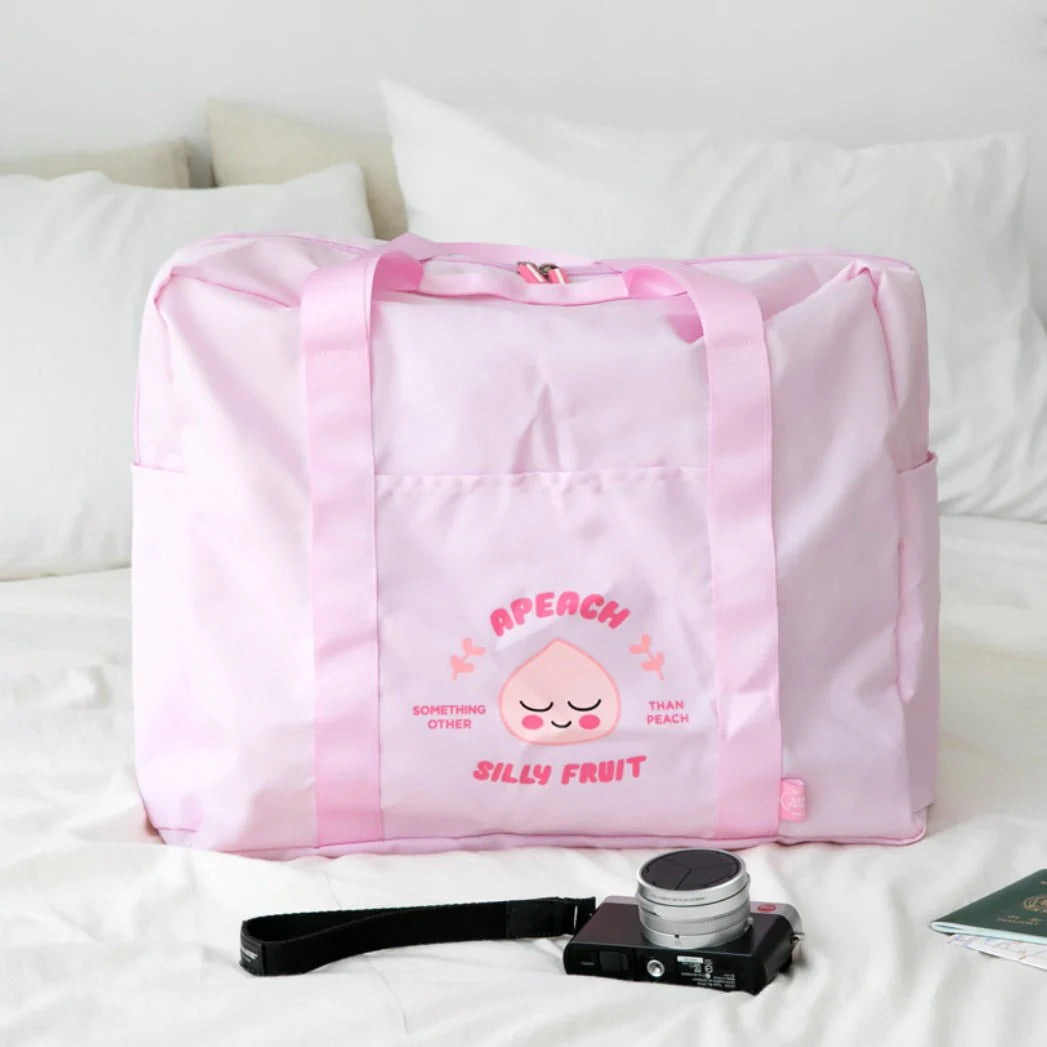 KAKAO FRIENDS TRAVEL FOLDING CARRIER BAG POUCH - KPOP REPUBLIC