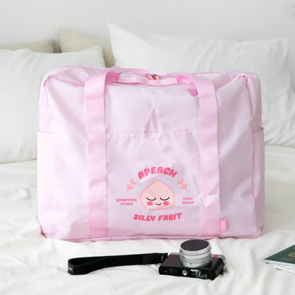 KAKAO FRIENDS TRAVEL FOLDING CARRIER BAG POUCH - KPOP REPUBLIC