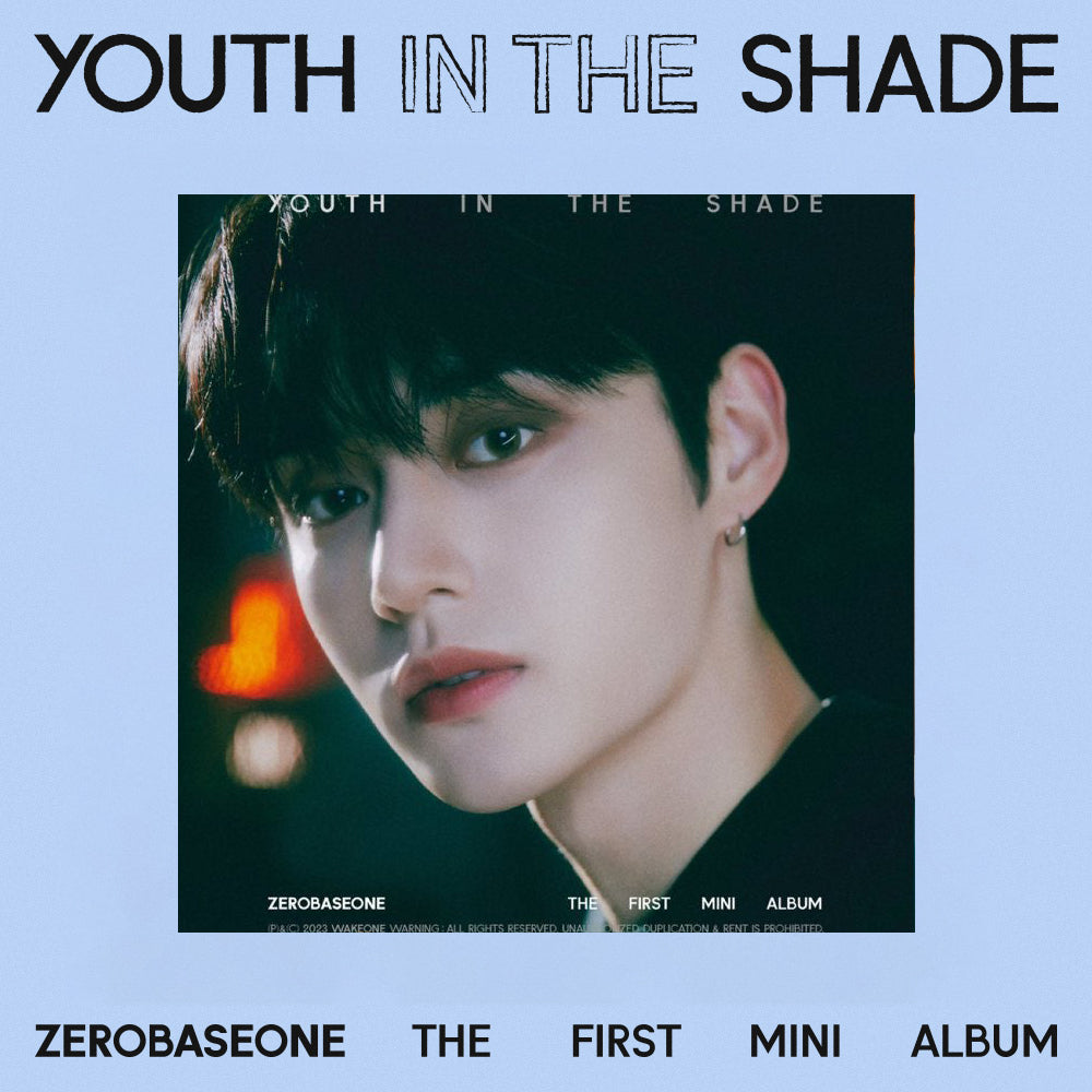 ZEROBASEONE (ZB1) 1ST MINI ALBUM 'YOUTH IN THE SHADE' (DIGIPACK)