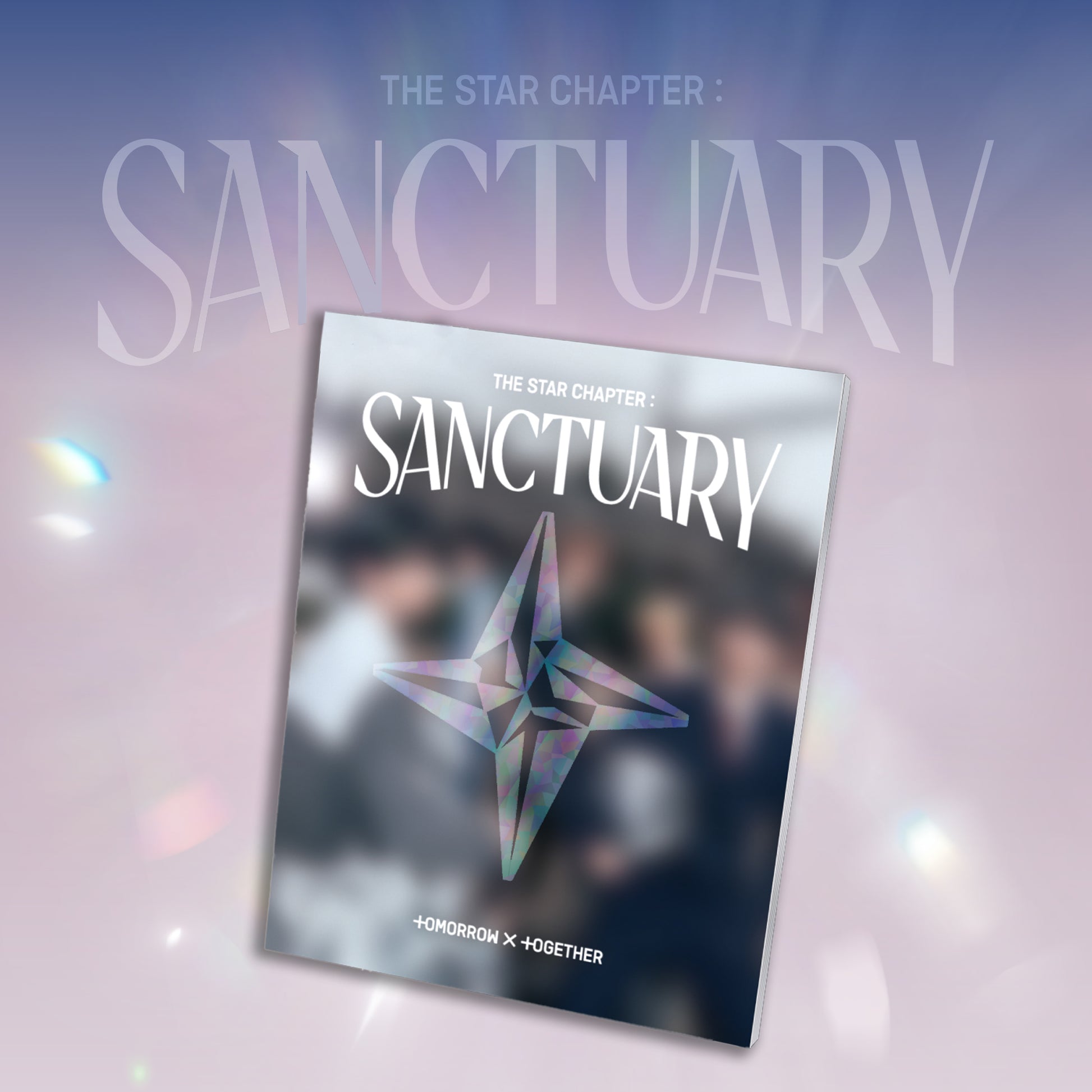 TOMORROW X TOGETHER (TXT) ALBUM 'THE STAR CHAPTER : SANCTUARY' KNIGHT VERSION COVER