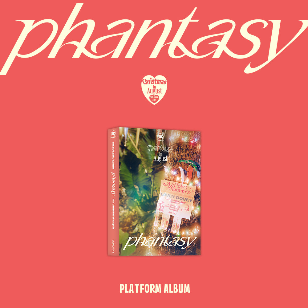 the boyz 2nd album pt. 1 christmas in august 'phantasy' (platform 