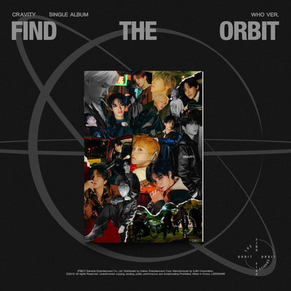 CRAVITY SINGLE ALBUM 'FIND THE ORBIT' WHO VERSION COVER