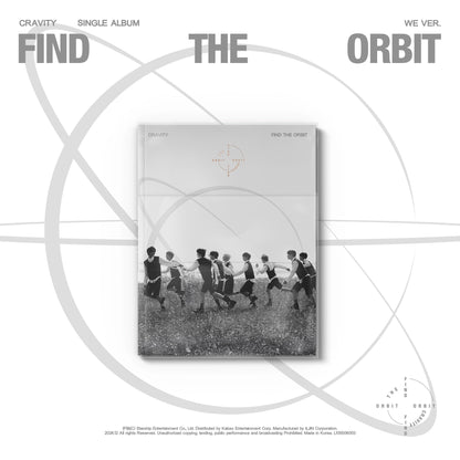 CRAVITY SINGLE ALBUM 'FIND THE ORBIT' WE VERSION COVER