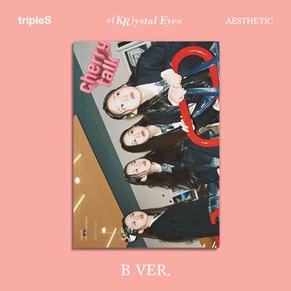 TRIPLES MINI ALBUM '+(KR)YSTAL EYES AESTHETIC' B VERSION COVER