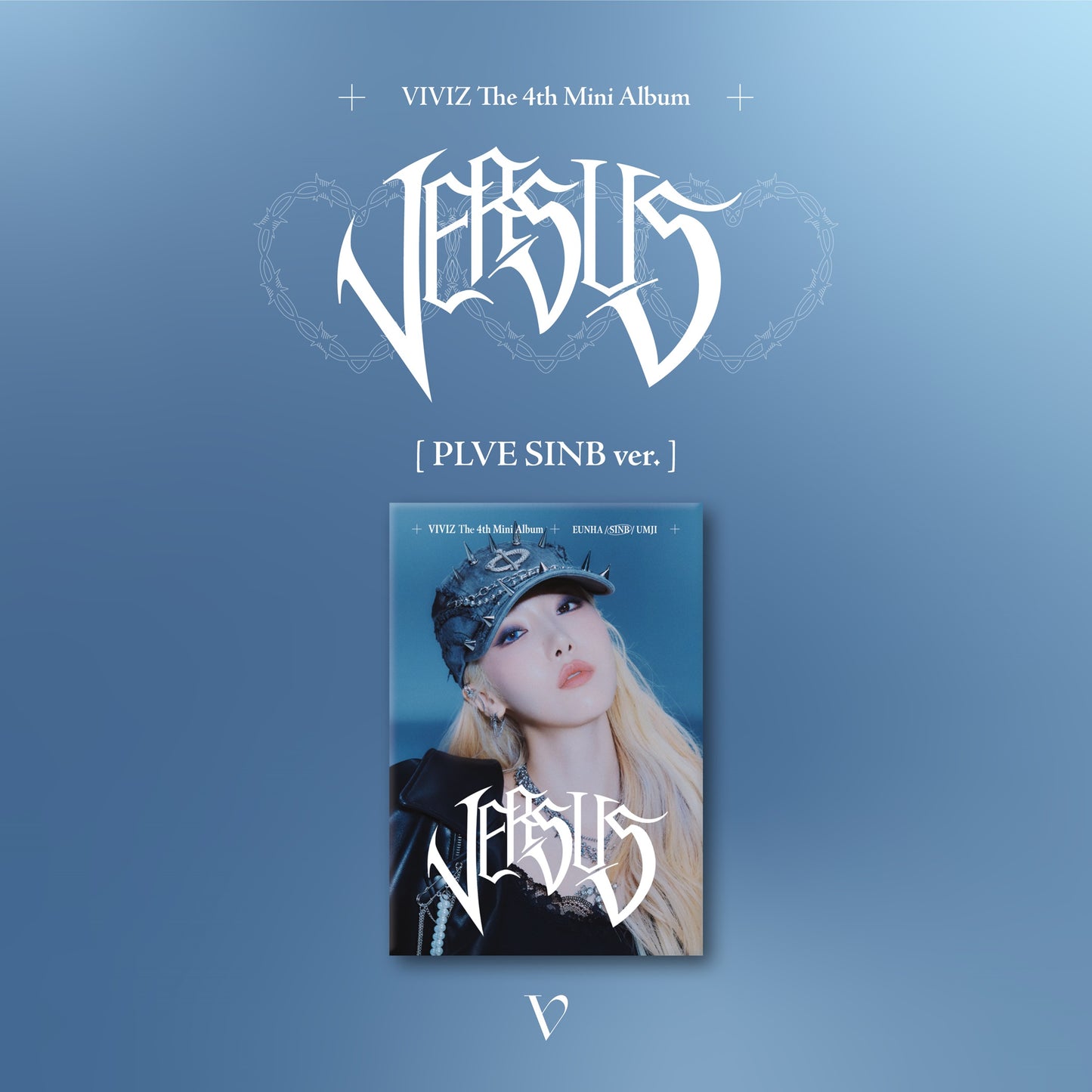 VIVIZ 4TH MINI ALBUM 'VERSUS' (PLVE) SINB VERSION COVER