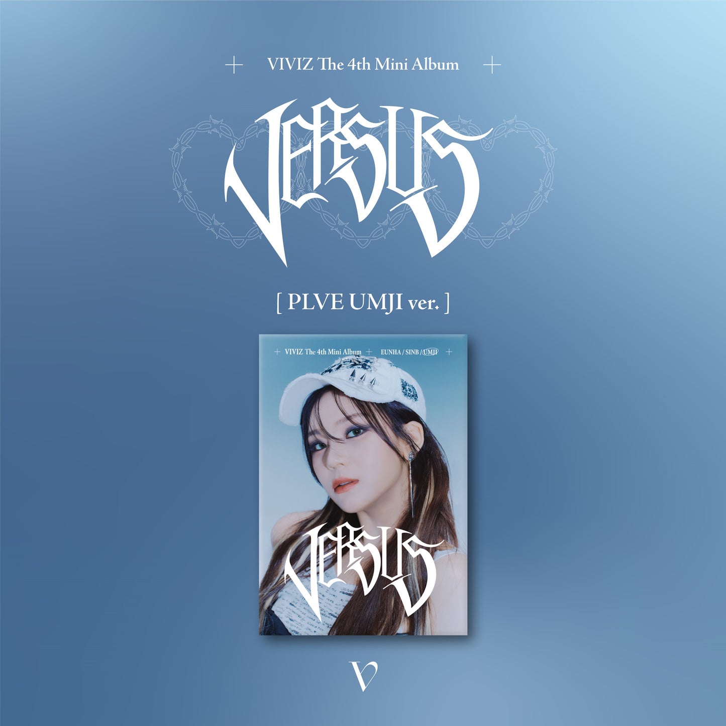 VIVIZ 4TH MINI ALBUM 'VERSUS' (PLVE) UMJI VERSION COVER