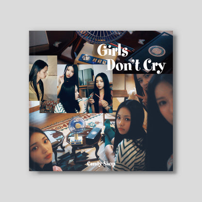 CANDY SHOP 2ND MINI ALBUM 'GIRLS DON'T CRY' VACATION VERSION COVER