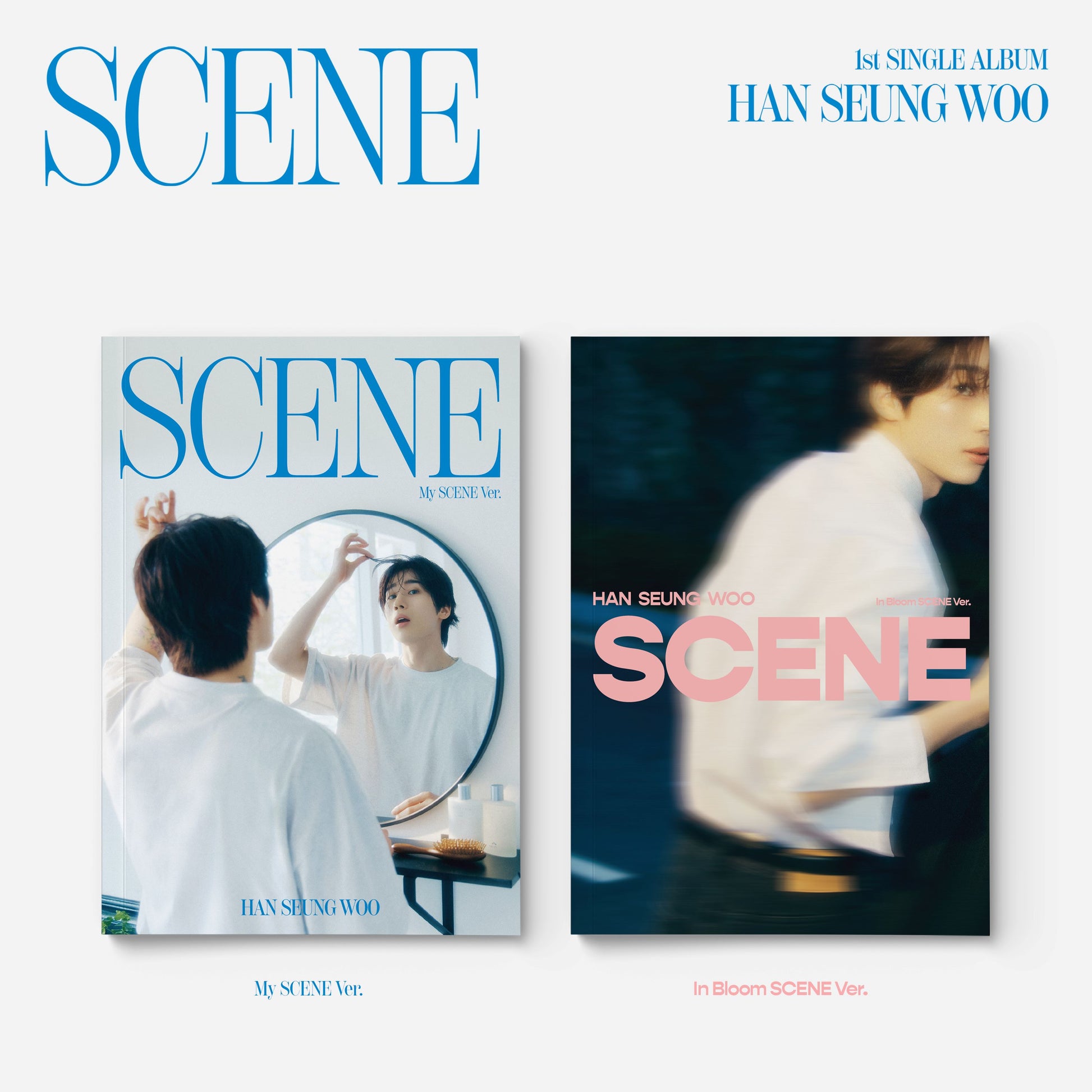 HAN SEUNG WOO 1ST SINGLE ALBUM 'SCENE' SET COVER