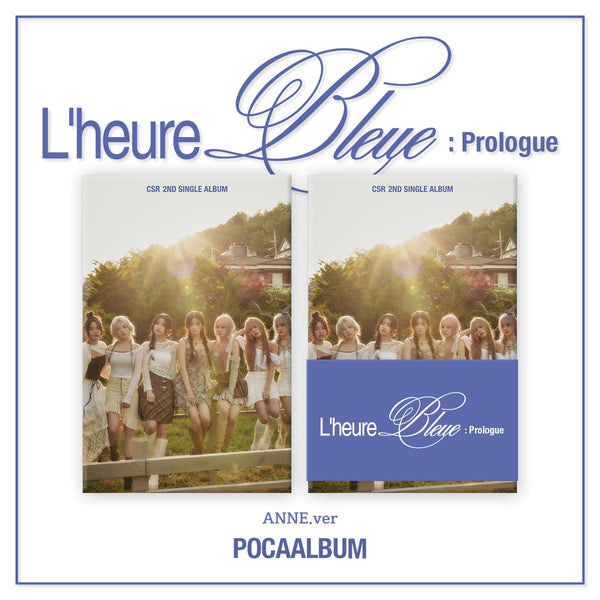 CSR 2ND SINGLE ALBUM 'L'HEURE BLEUE : PROLOGUE' (POCA) ANNE VERSION COVER