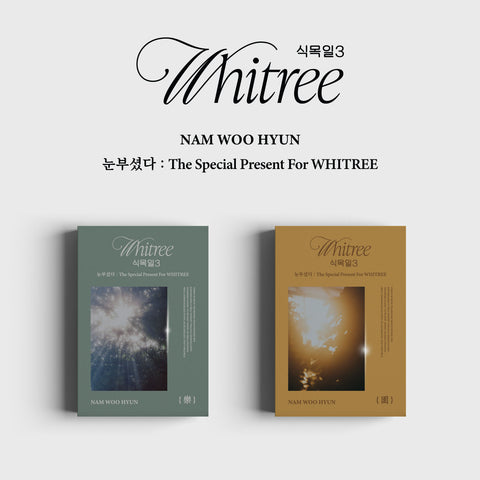 NAM WOOHYUN ALBUM 'THE SPECIAL PRESENT FOR WHITREE' SET COVER