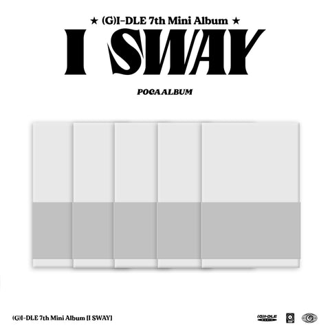 (G)I-DLE 7TH MINI ALBUM 'I SWAY' (POCA) COVER