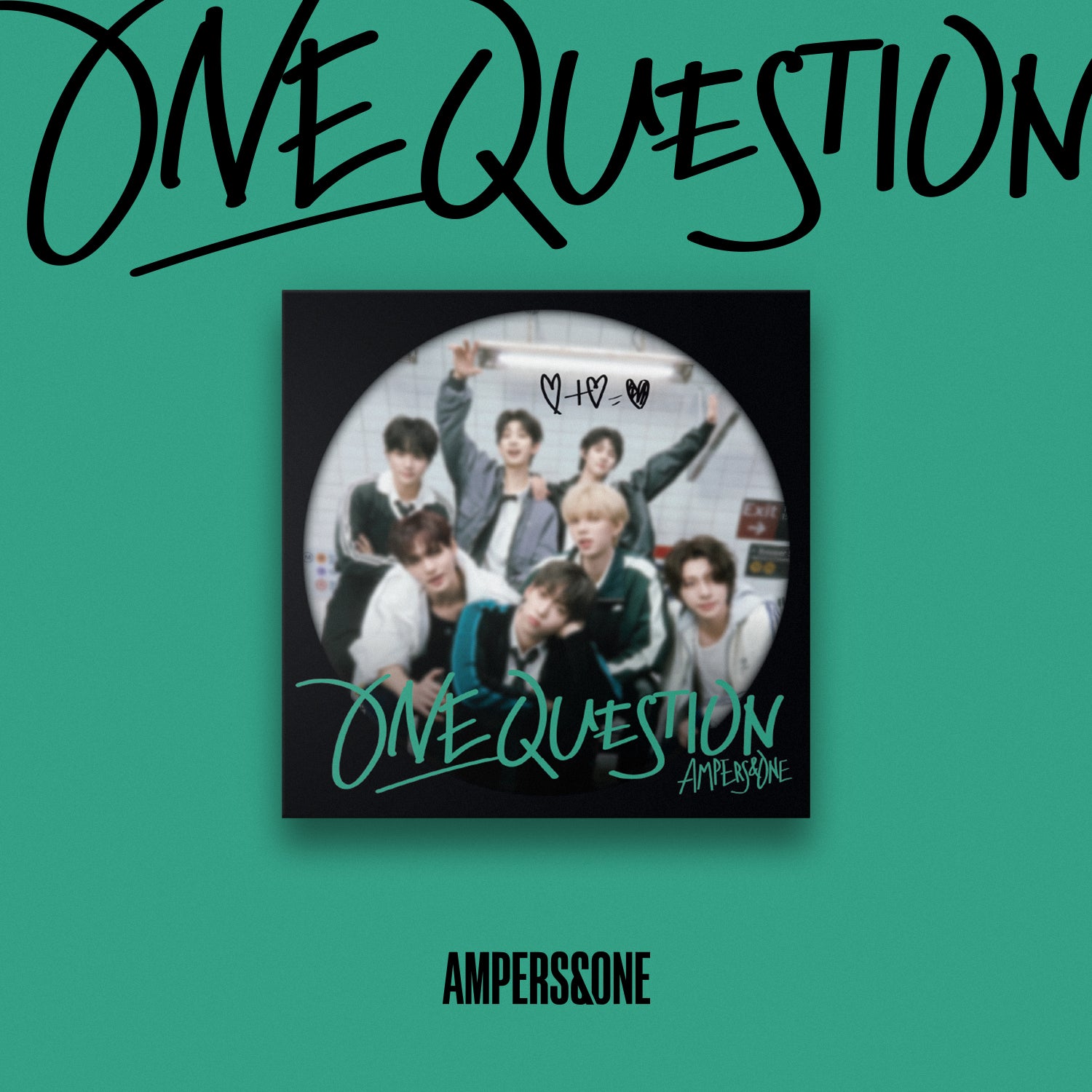 AMPERS&ONE 1ST MINI ALBUM 'ONE QUESTION' (POSTCARD) COVER