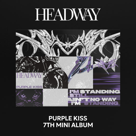 PURPLE KISS 7TH MINI ALBUM 'HEADWAY' COVER