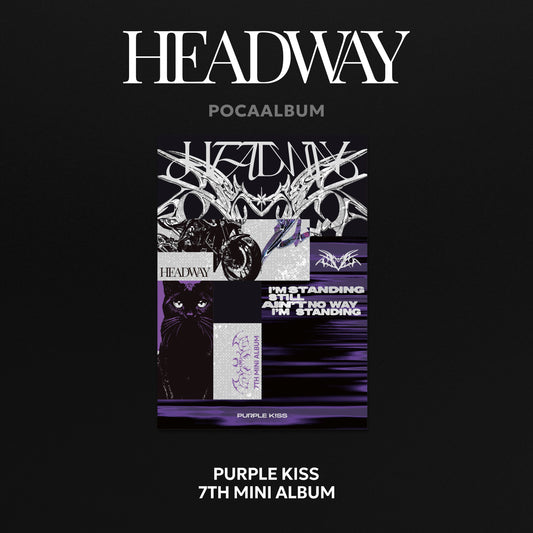 PURPLE KISS 7TH MINI ALBUM 'HEADWAY' (POCA) COVER