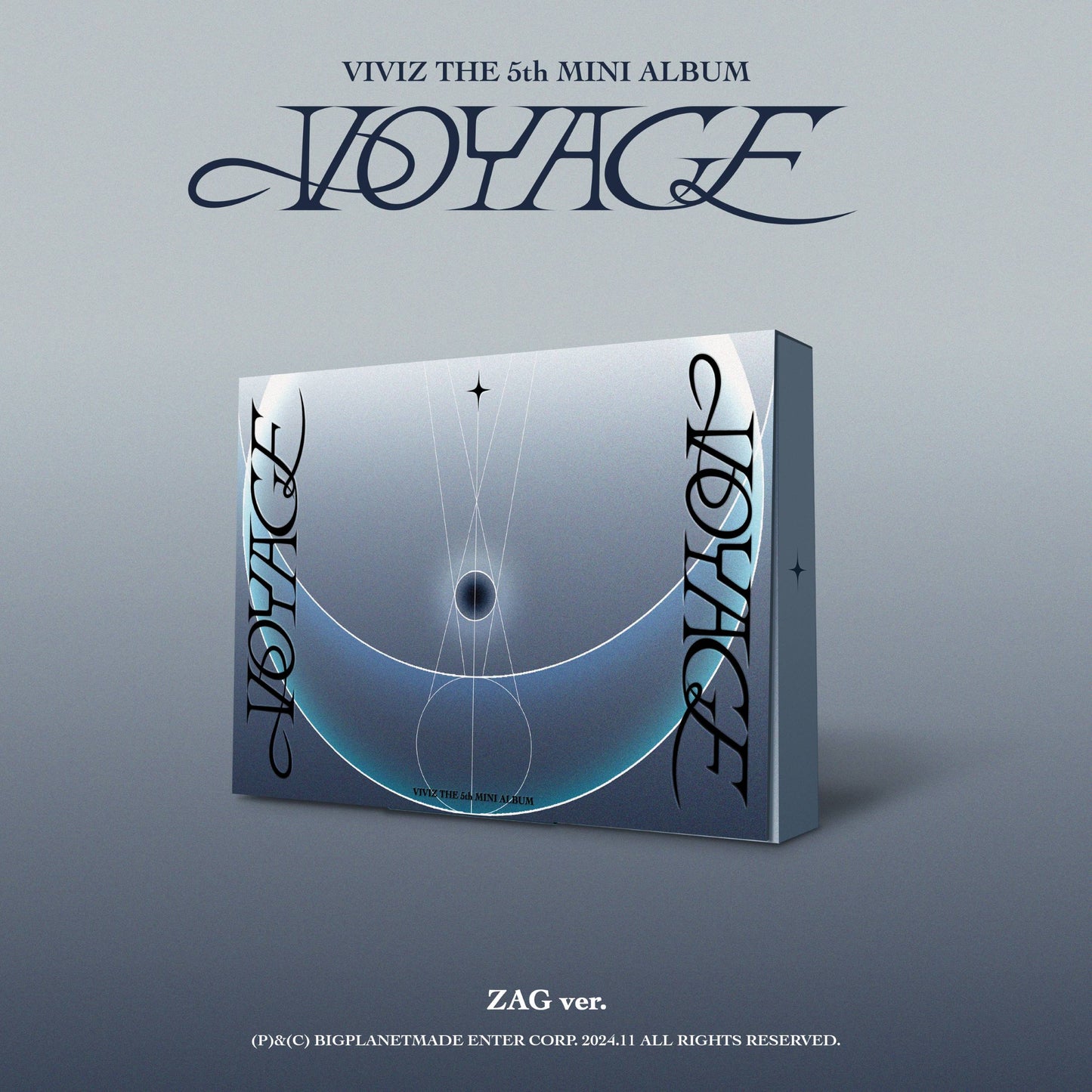 VIVIZ 5TH MINI ALBUM 'VOYAGE' ZAG VERSION COVER