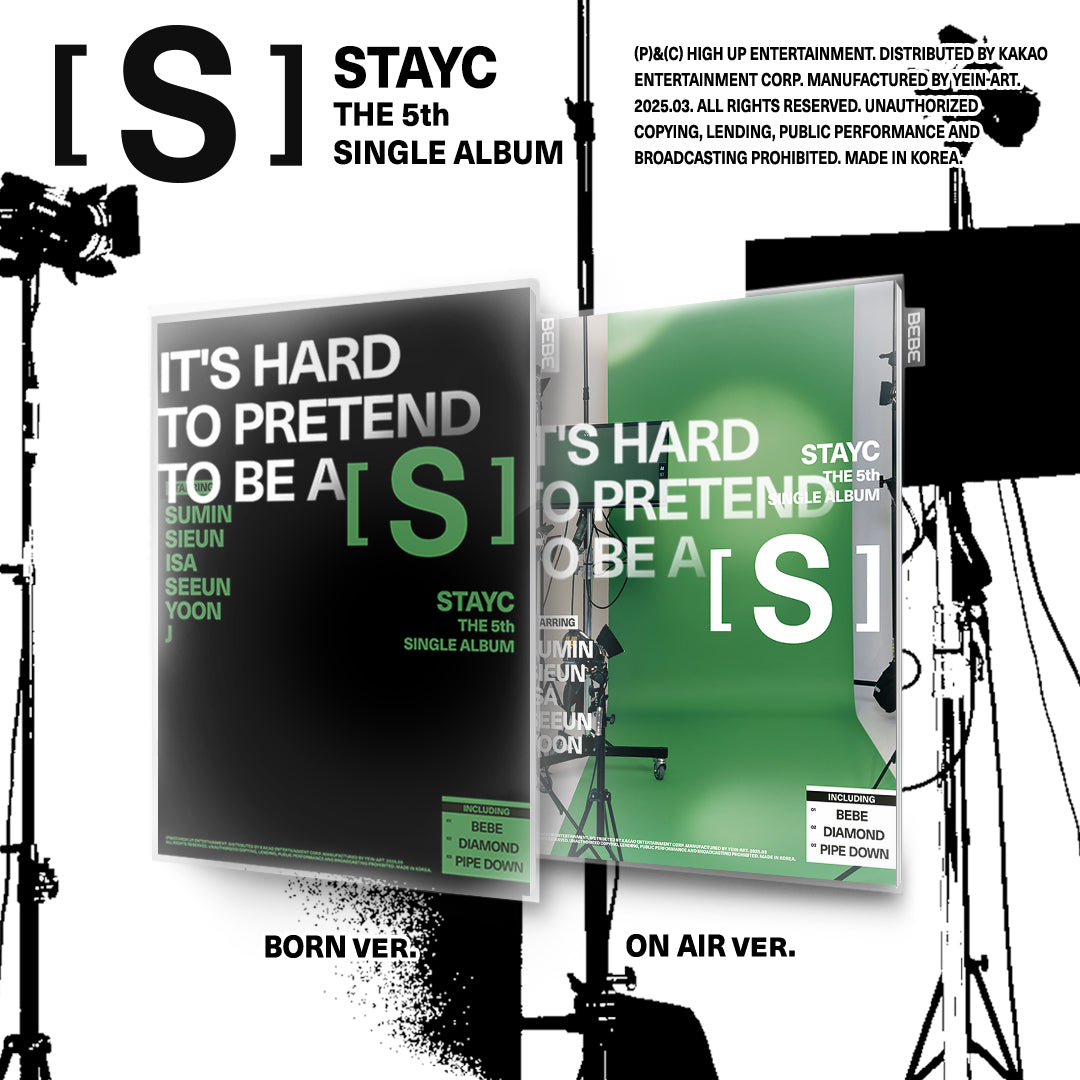 STAYC 5TH SINGLE ALBUM 'S' COVER