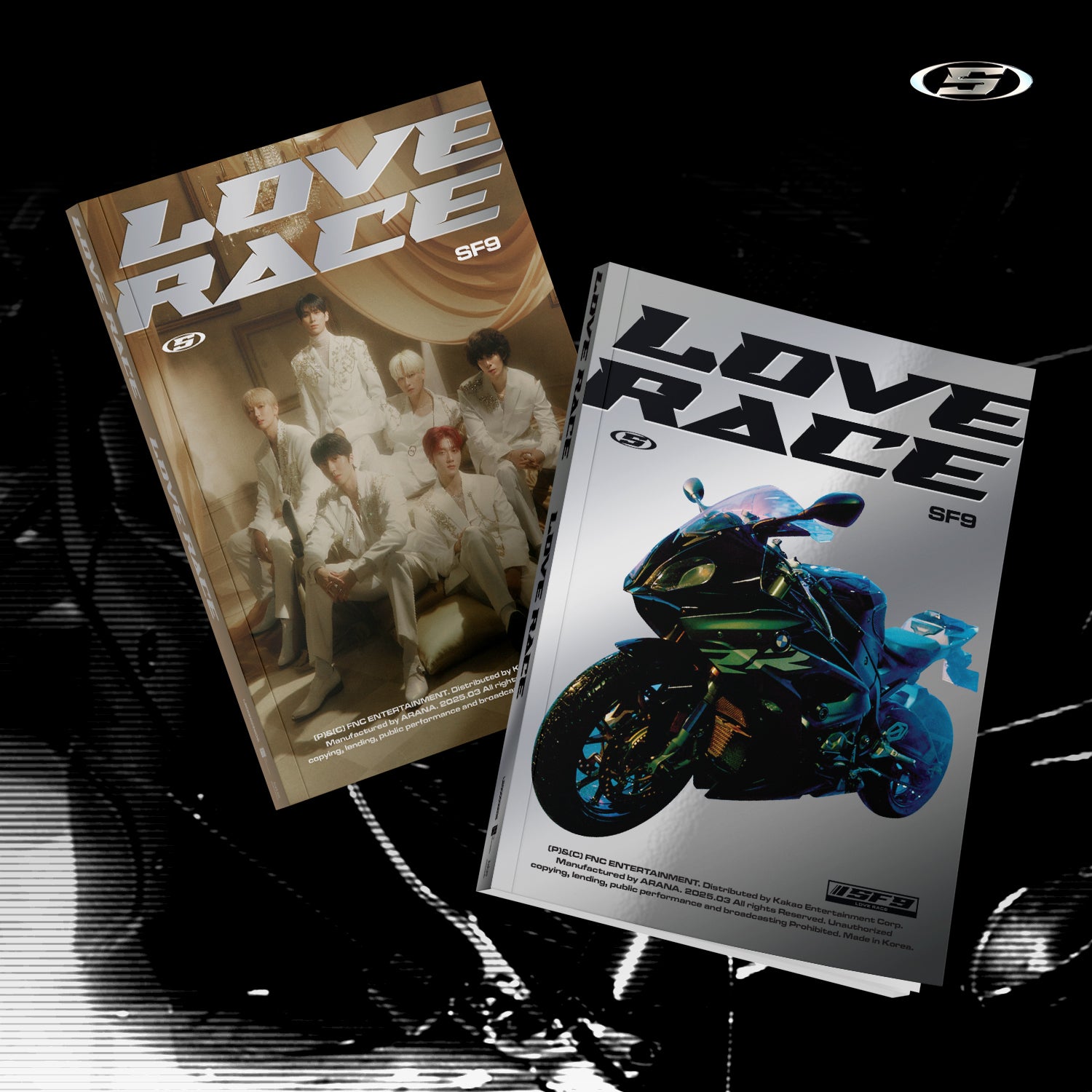 SF9 15TH MINI ALBUM 'LOVE RACE' COVER