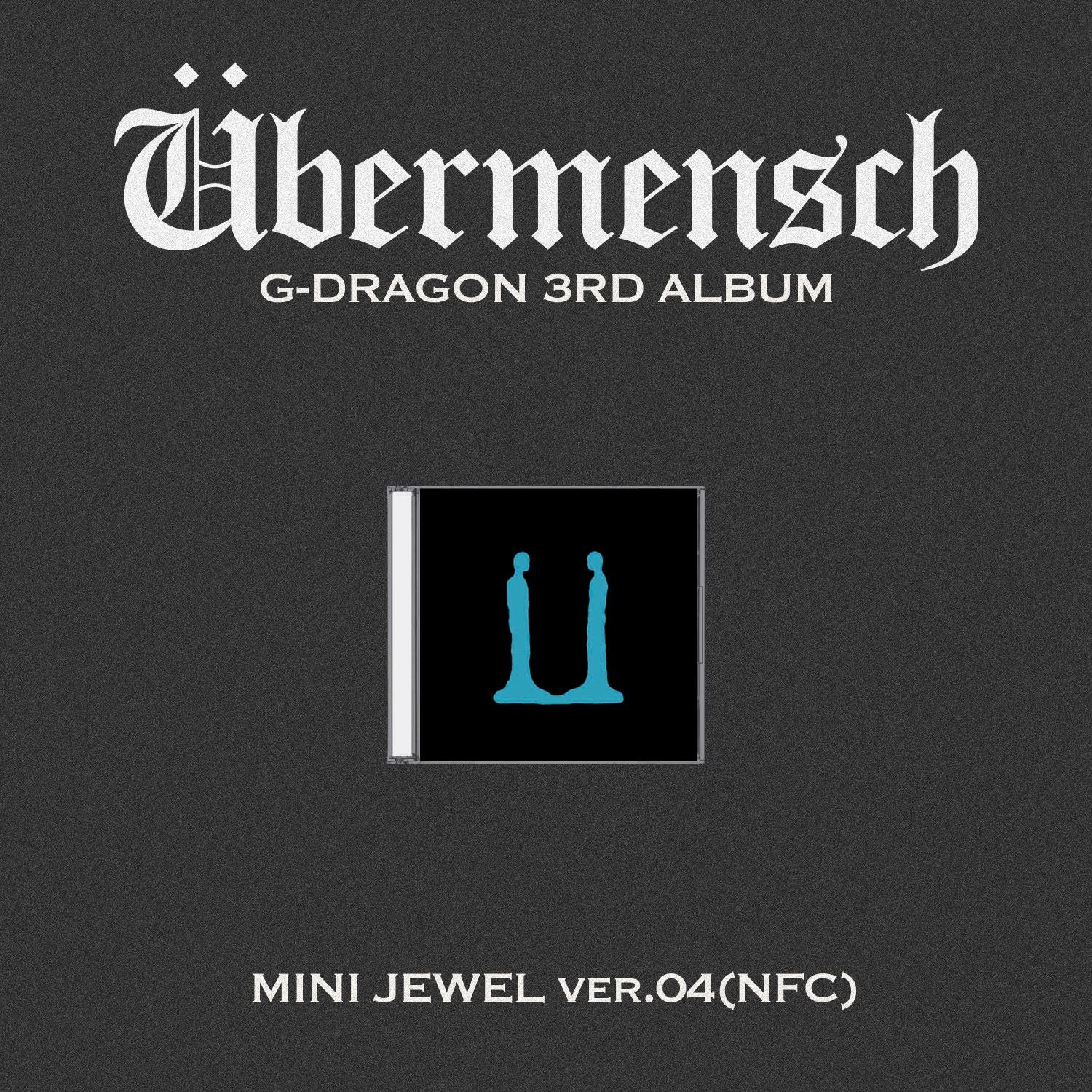 G-DRAGON 3RD ALBUM 'ÜBERMENSCH' (MINI JEWEL) VERSION 4 COVER