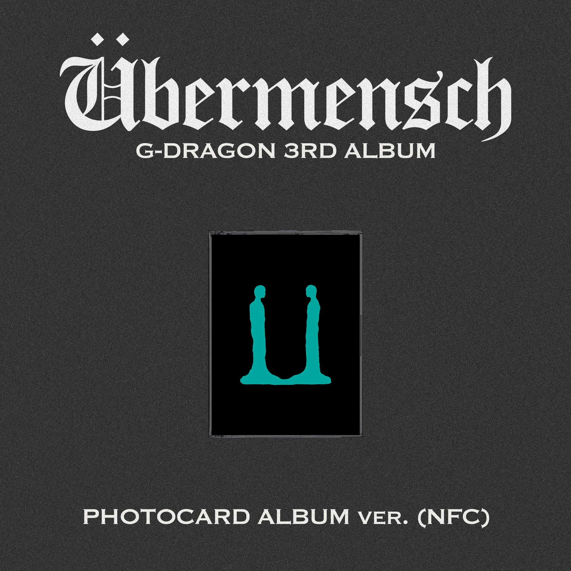 G-DRAGON 3RD ALBUM 'ÜBERMENSCH' (POCA) COVER