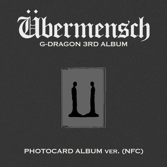 G-DRAGON 3RD ALBUM 'ÜBERMENSCH' (PHOTOCARD ALBUM) COVER