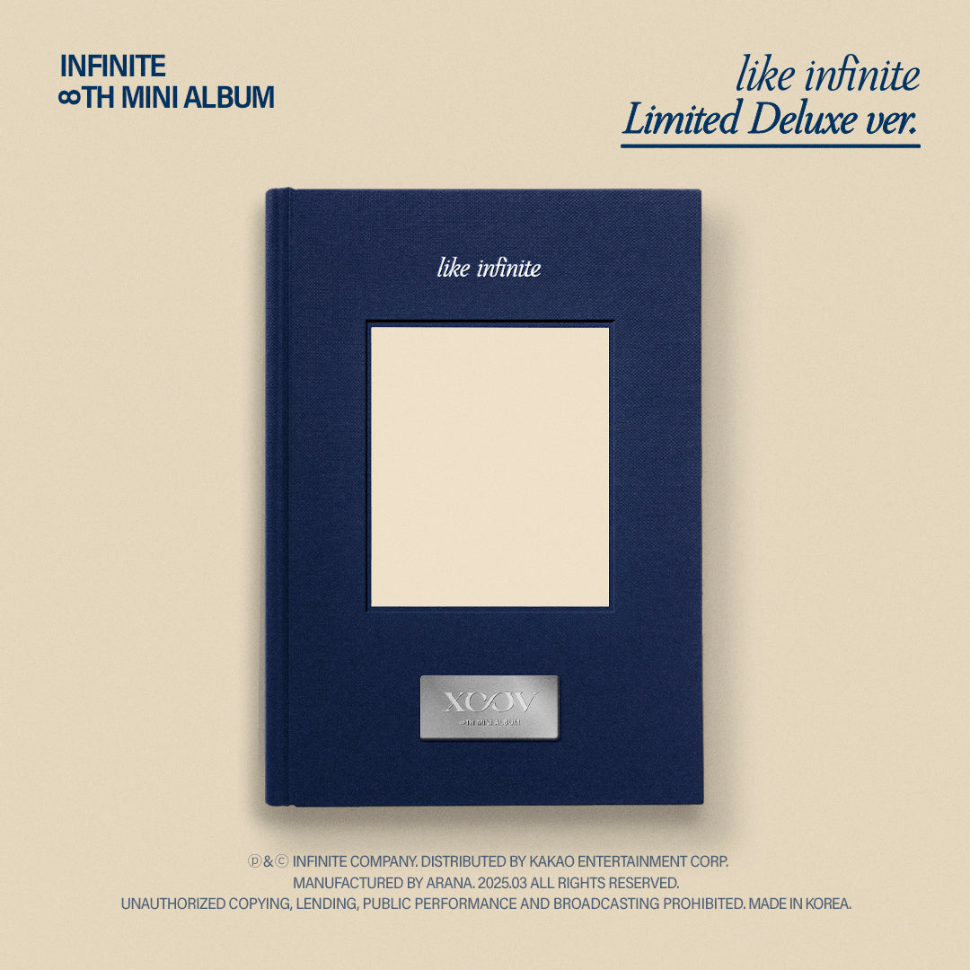 INFINITE 8TH MINI ALBUM 'LIKE INFINITE' (LIMITED DELUXE) COVER