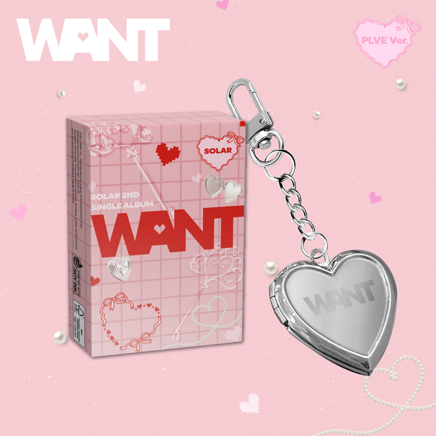 SOLAR 2ND SINGLE ALBUM 'WANT' (PLVE) COVER