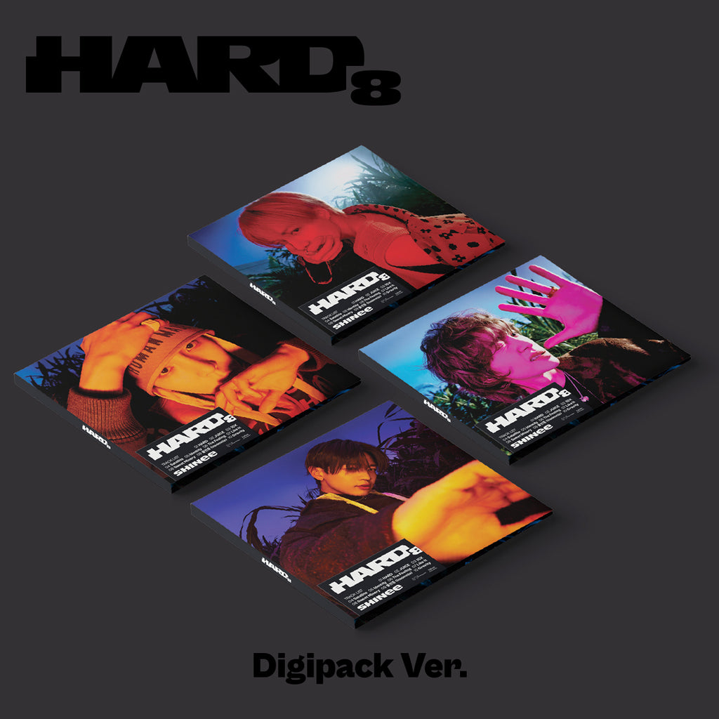 shinee 8th album 'hard' (digipack)