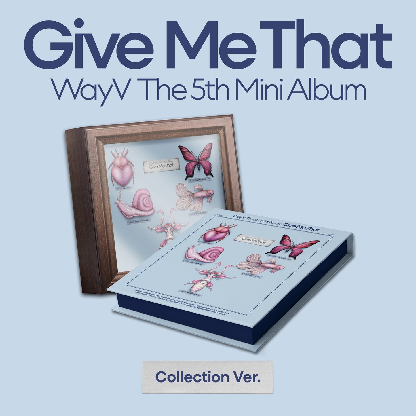 WAYV 5TH MINI ALBUM 'GIVE ME THAT' (COLLECTION) COVER