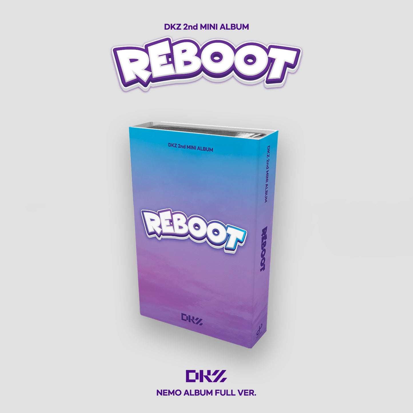 DKZ 2ND MINI ALBUM 'REBOOT' (NEMO) LP VERSION COVER