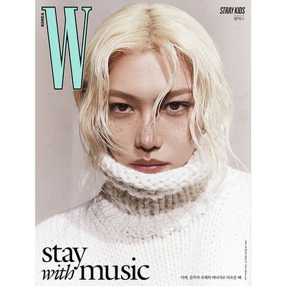 W KOREA 'JUNE 2024 - STRAY KIDS' L VERSION COVER