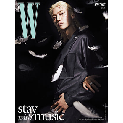 W KOREA 'JUNE 2024 - STRAY KIDS' M VERSION COVER