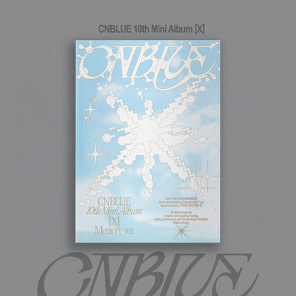 CNBLUE 10TH MINI ALBUM 'X' MEMORY VERSION COVER