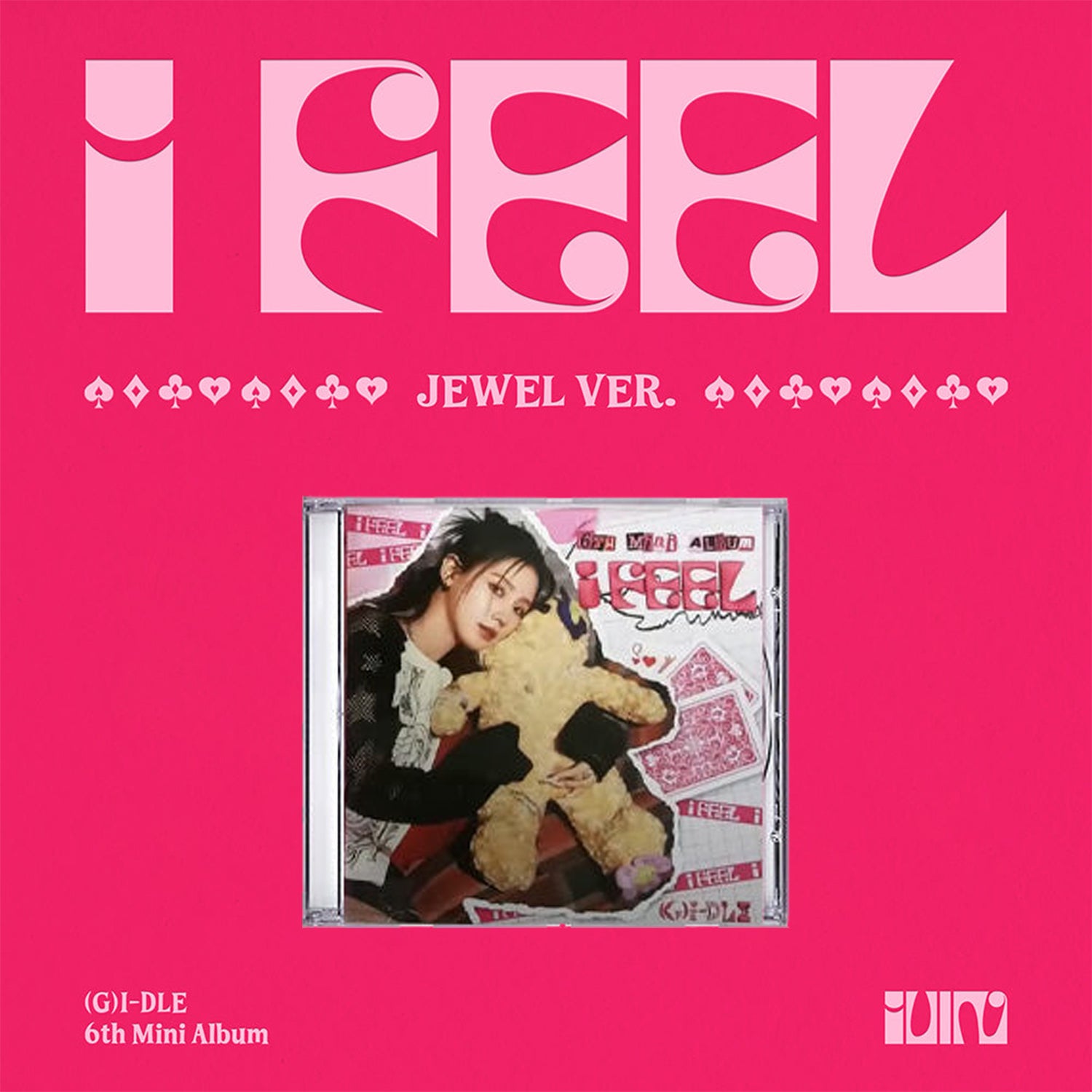 (G)I-DLE 6TH MINI ALBUM 'I FEEL' (JEWEL) MIYEON VERSION COVER