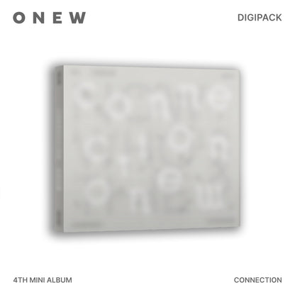 ONEW 4TH MINI ALBUM 'CONNECTION' (DIGIPACK) NEW VERSION COVER