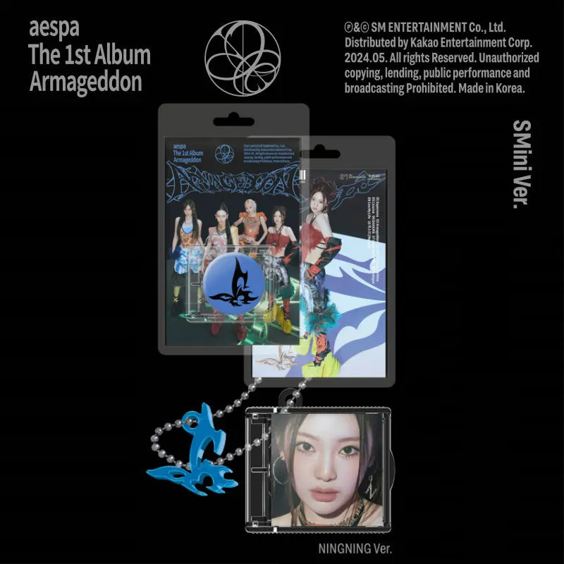 AESPA 1ST ALBUM 'ARMAGEDDON' (SMINI) NINGNING VERSION COVER