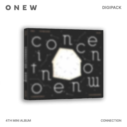 ONEW 4TH MINI ALBUM 'CONNECTION' (DIGIPACK) ON VERSION COVER