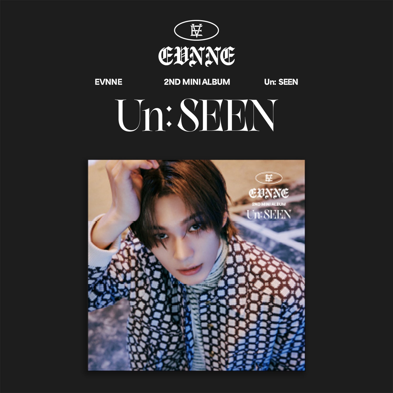 EVNNE 2ND MINI ALBUM 'UN: SEEN' (DIGIPACK) PARK HANBIN VERSION COVER