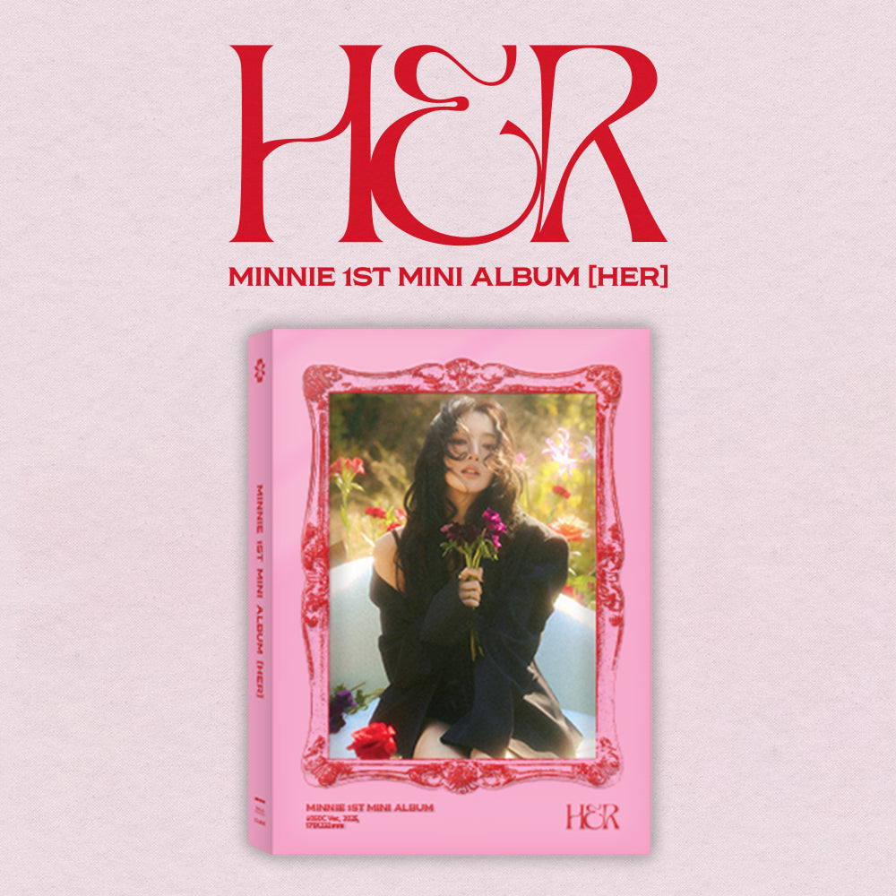 MINNIE ((G)I-DLE) 1ST MINI ALBUM 'HER' PINK VERSION COVER