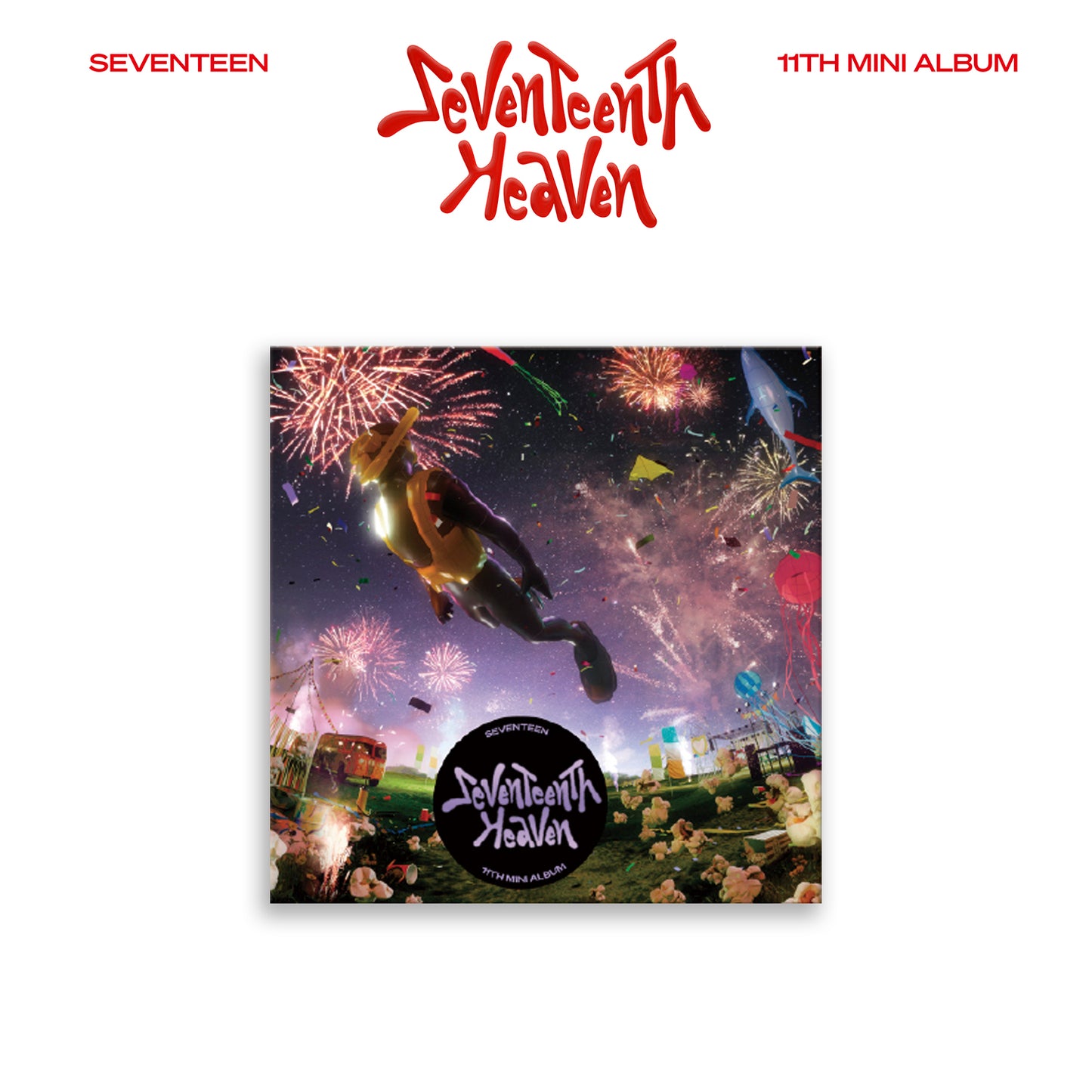 SEVENTEEN 11TH MINI ALBUM 'SEVENTEENTH HEAVEN' PM 10:23 VERSION COVER