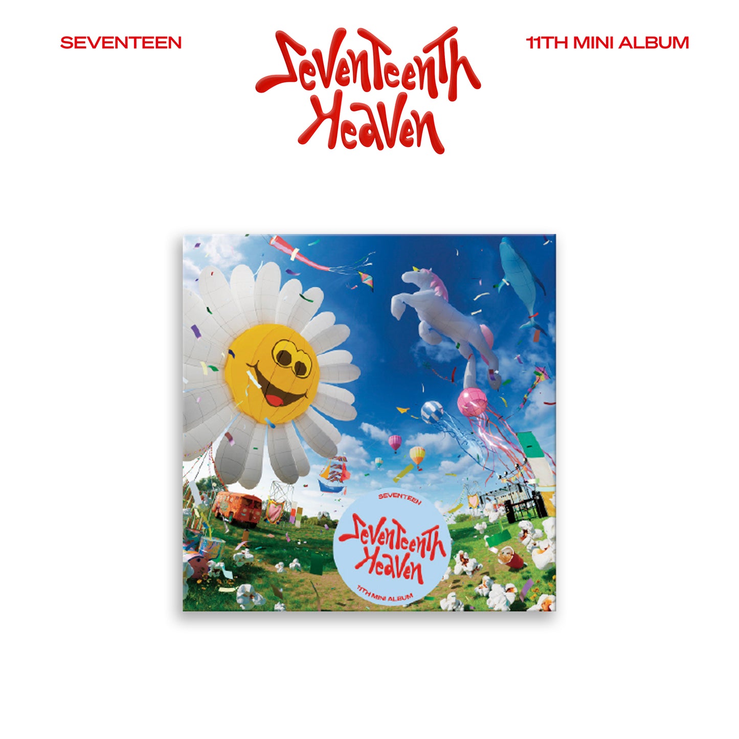 SEVENTEEN 11TH MINI ALBUM 'SEVENTEENTH HEAVEN' PM 2:14 VERSION COVER