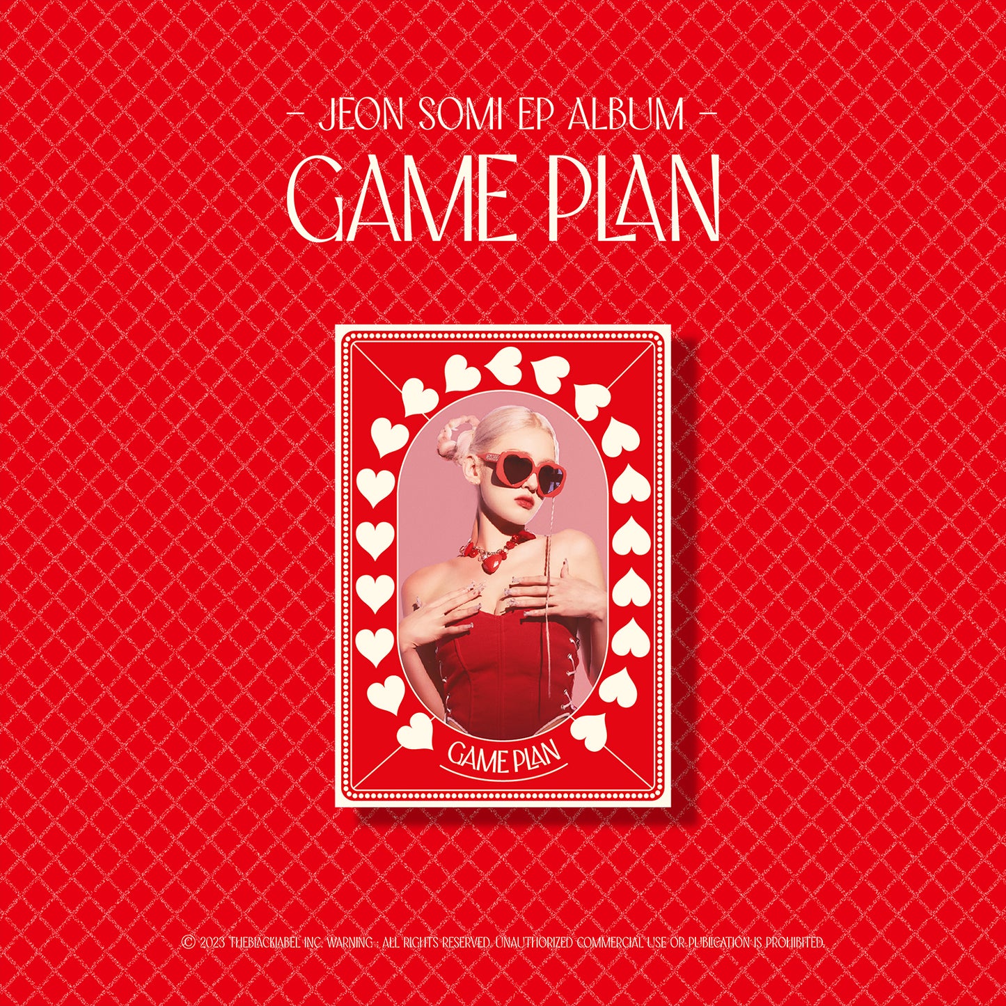 JEON SOMI EP ALBUM 'GAME PLAN' (NEMO) RED VERSION COVER