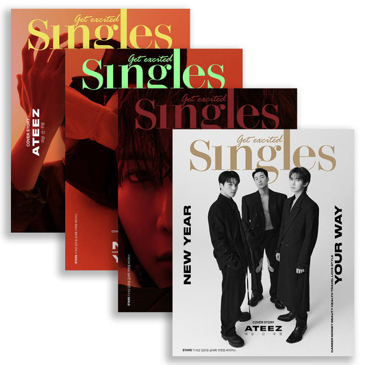 SINGLES 'JANUARY 2024 - ATEEZ' SET COVER