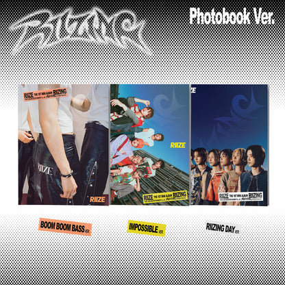 RIIZE 1ST MINI ALBUM 'RIIZING' (PHOTOBOOK) SET COVER