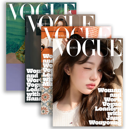 VOGUE KOREA 'MARCH 2025 - JANG WONYOUNG, MINNIE, SANA, CHAEYOUNG' COVER