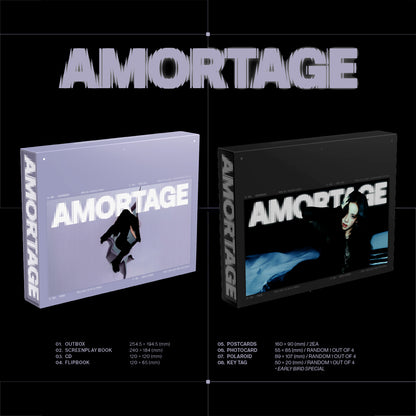 JISOO MINI ALBUM 'AMORTAGE' COVER