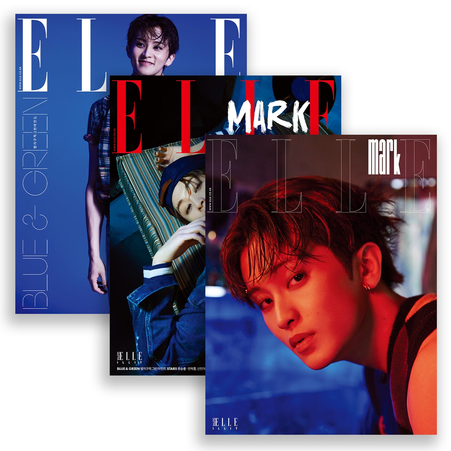 ELLE 'APRIL 2024 - MARK (NCT)' SET COVER